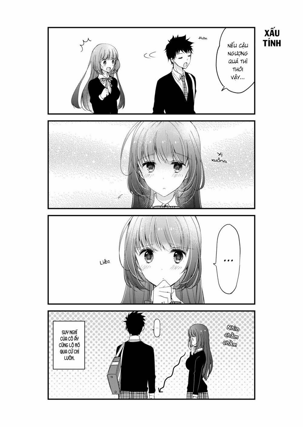 hazu-kun to kashi-san no hazukashii nichijou chapter 1 2