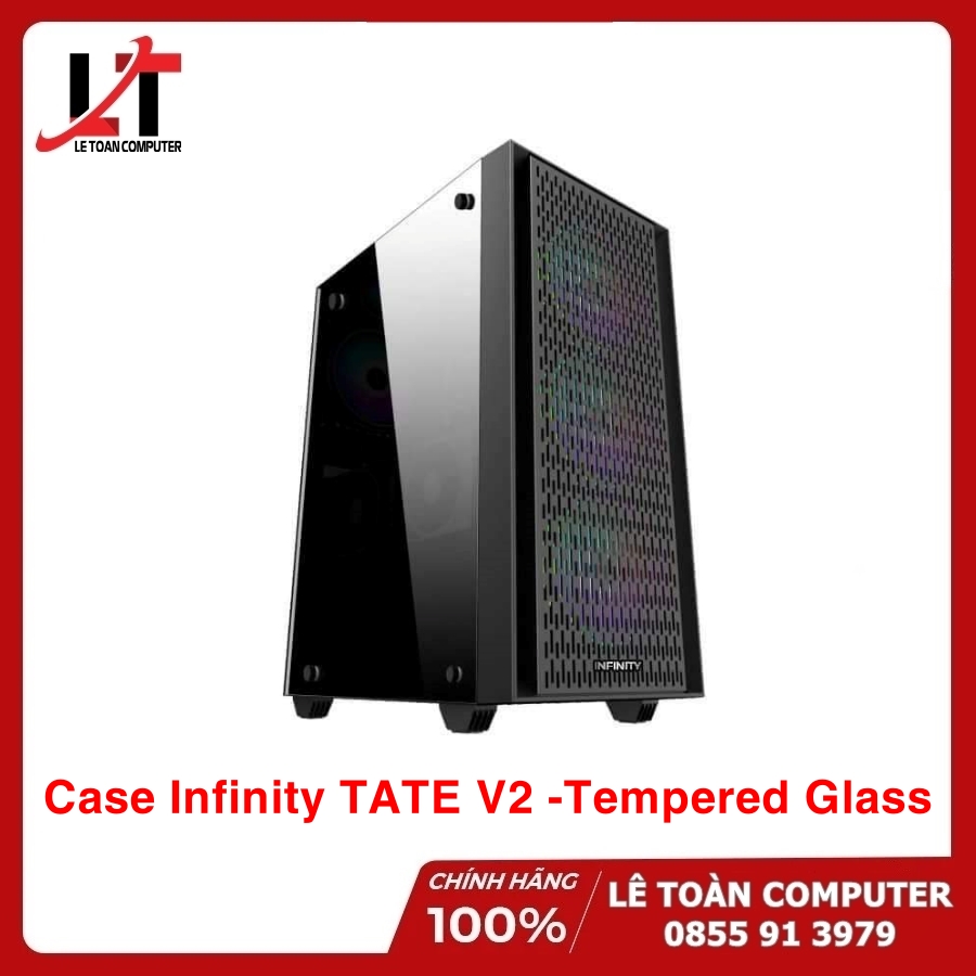 Vỏ Case Infinity TATE V2 -Tempered Glass - Hàng Chính Hãng