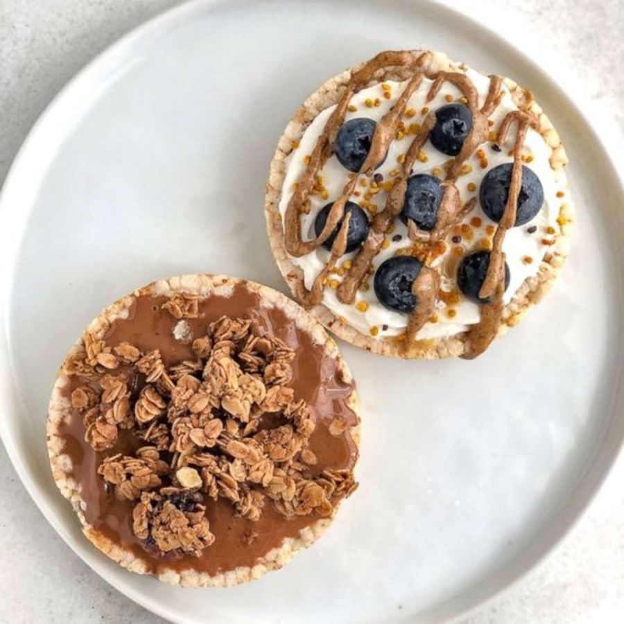 Bánh gạo lứt ăn kiêng GUfoods - Phù hợp Eat clean, Thực dưỡng, Tập Gym, Kiểm soát cân nặng, Thuần chay