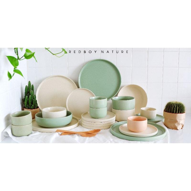 CHÉN DĨA GỐM đơn giản hiện đại