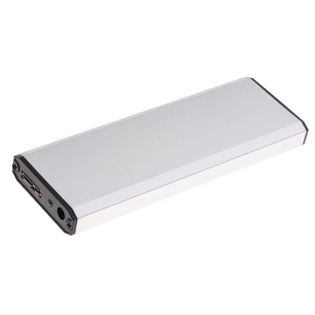 Aluminum USB 3.0 Hard Drive Disk External Enclosure Case for HDD and SSD