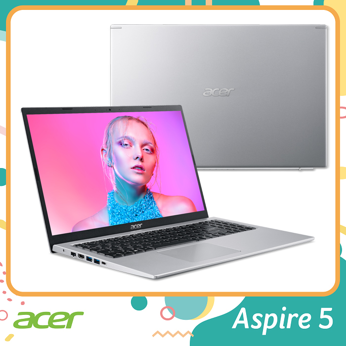 Laptop Acer Aspire 5 A515-56-54PK NX.A1GSV.002 (Core i5-1135G7/ 8GB (4GBx2) DDR4 2666MHz/ 512GB SSD M.2 PCIE/ 15.6 FHD IPS/ Win10) - Hàng Chính Hãng