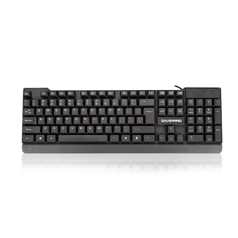 Thuận lợi nhất Emperor Leopard D310 máy tính xách tay bàn phím máy tính văn phòng kinh doanh có dây USB bàn phím máy tính để bàn