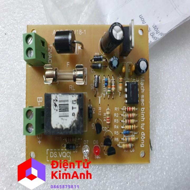 Mạch sạc bình acquy tự động 12v