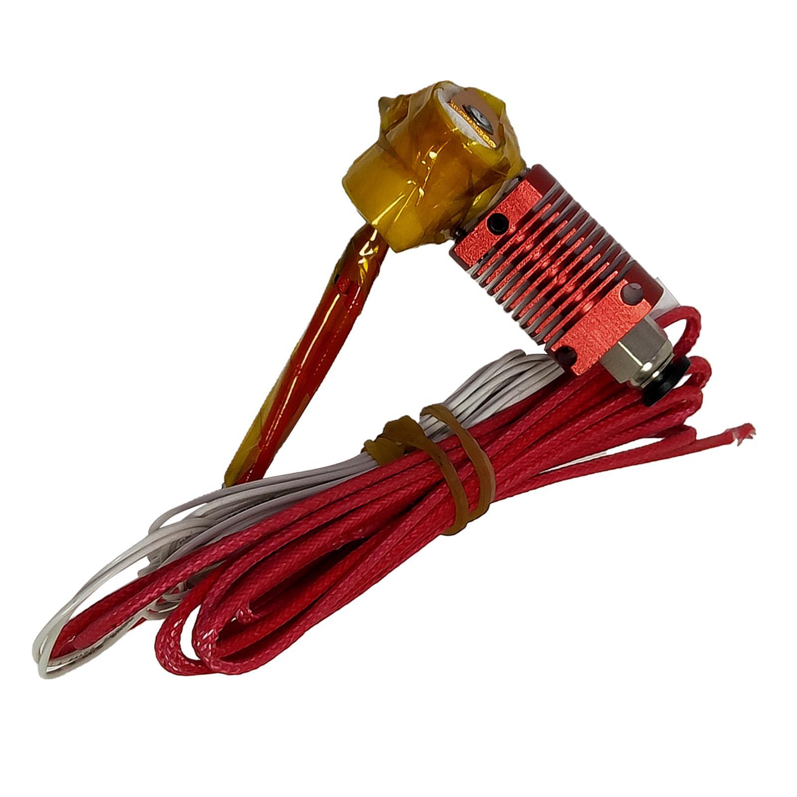 Assembled Extruder Hot End Kit 1.75MM 0.4MM Brass Nozzle for Ender-3