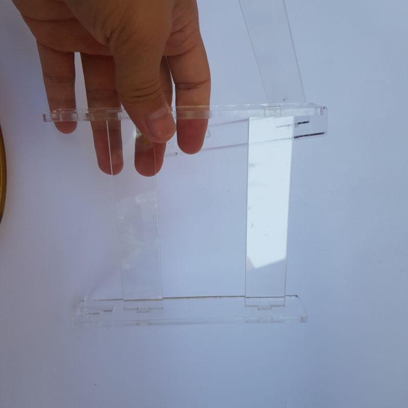Chân gác đèn mica - Chân gác đèn thủy sinh - gác đèn bể cá - Loại cong xịn xò