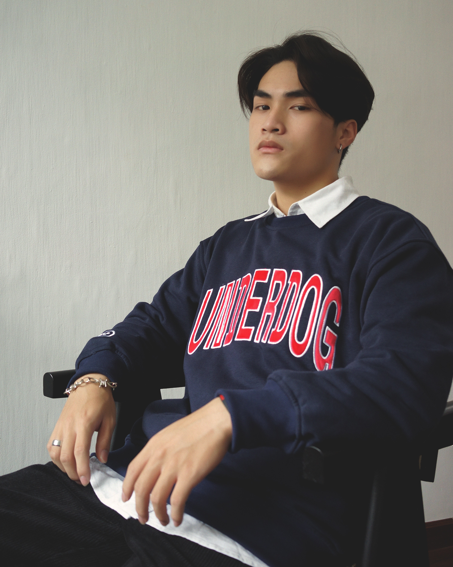 Áo Sweater nỉ bông Form boxy unisex Title Sweater