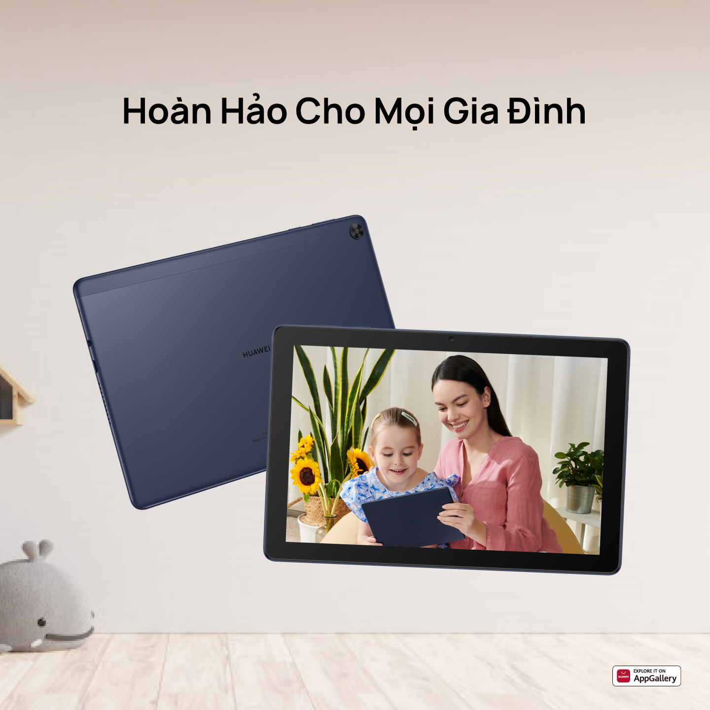 Máy Tính Bảng HUAWEI MatePad T 10 | Hiệu Suất Mượt Mà | Chế Độ Bảo Vệ Mắt | Âm Thanh Nổi Sống Động | Hàng Chính Hãng