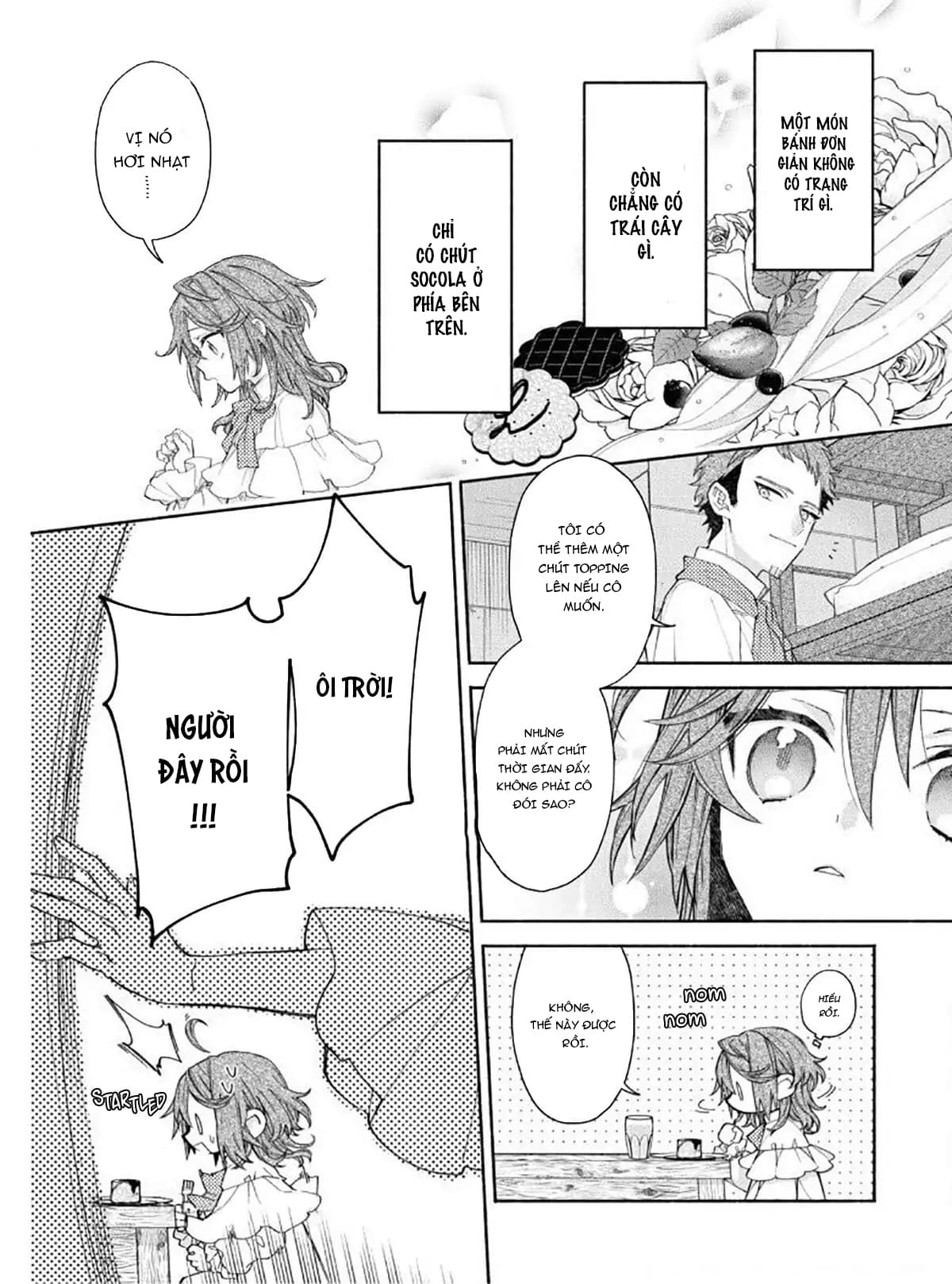 vì đã trở về thân phận ác nữ nên tôi nghĩ mình sẽ chạy trốn khỏi hoàng tử CHƯƠNG 4 10