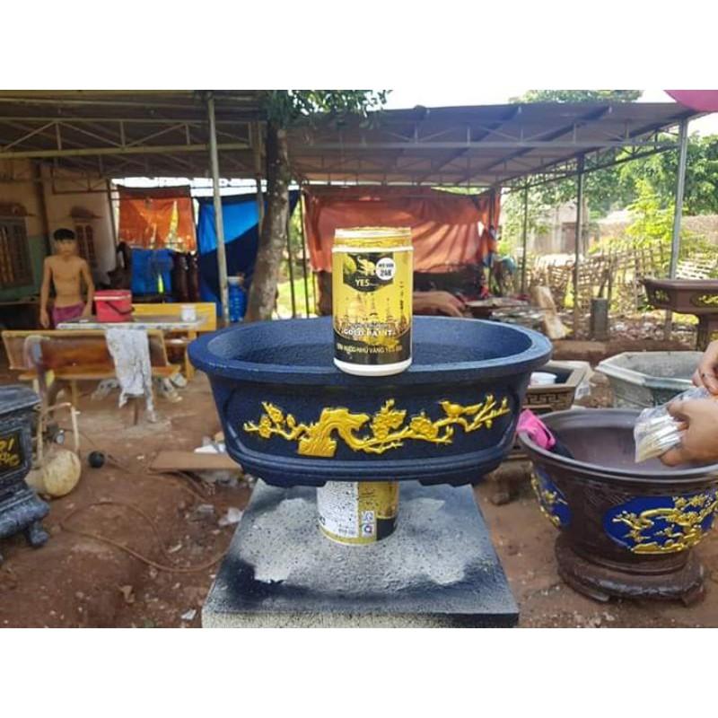 Khuôn đúc chậu cảnh ôvan 45 có lòng trong