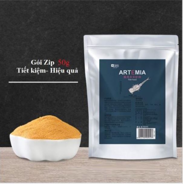 Thức ăn Artemia sấy khô YEE gói 50g