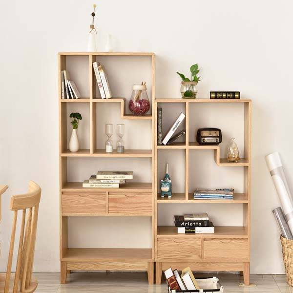 Giá sách, giá đựng tài liệu gỗ công nghiệp
