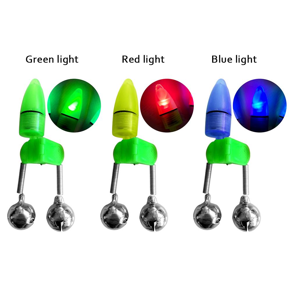 10 Chiếc Cần Câu Đêm Có Đèn LED, Đèn Báo Mồi Cắn Câu