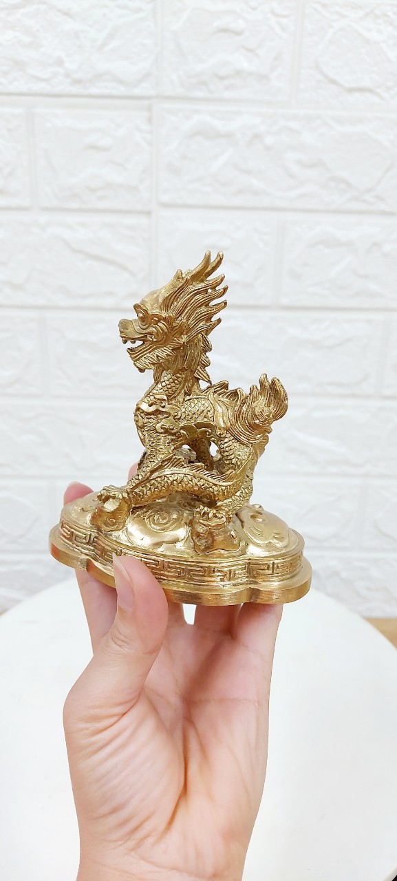 Tượng Rồng Phong Thủy Bằng Đồng