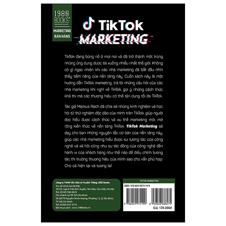 Sách: Tiktok Marketing