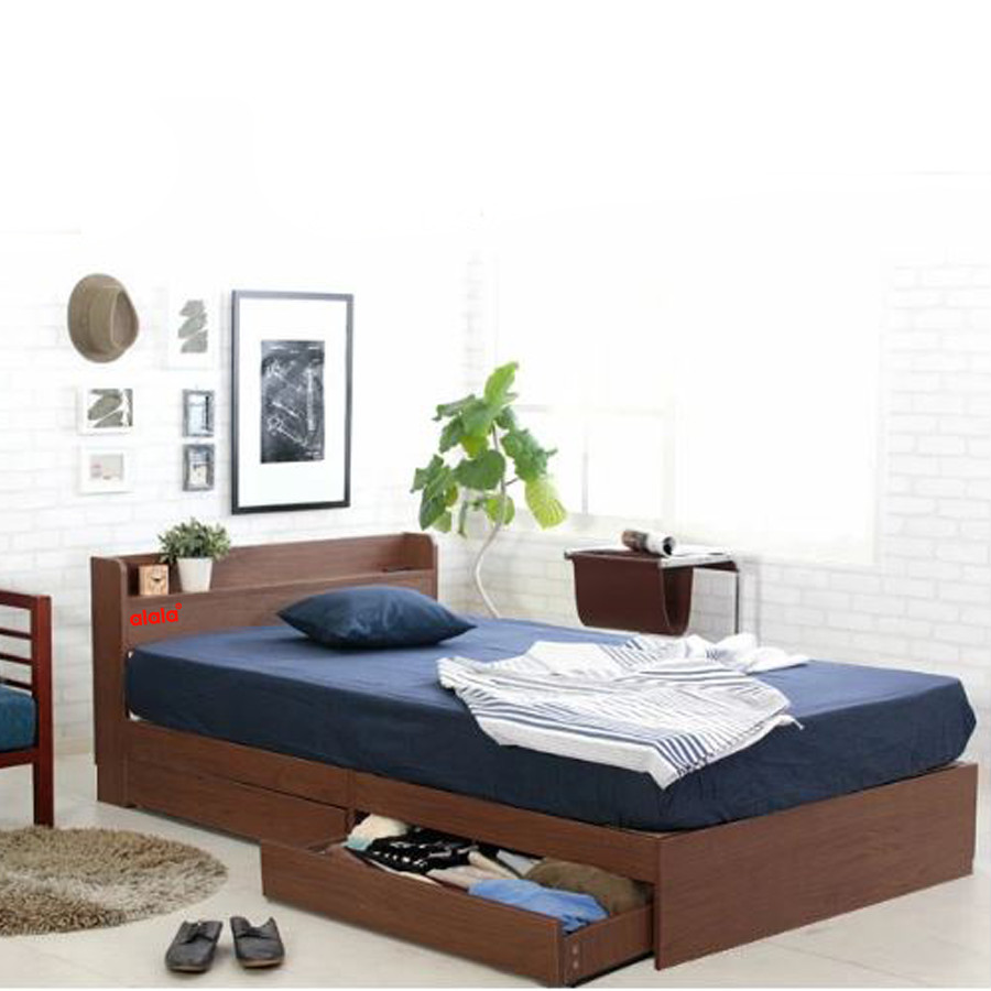 Giường ngủ ALALA34  gỗ HMR chống nước - www.ALALA.vn® - Za.lo: 0939.622220