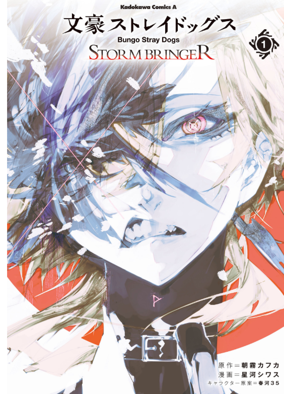 Sách ngoại văn: 文豪ストレイドッグス Bungo Strays Dogs Storm Bringer 1
