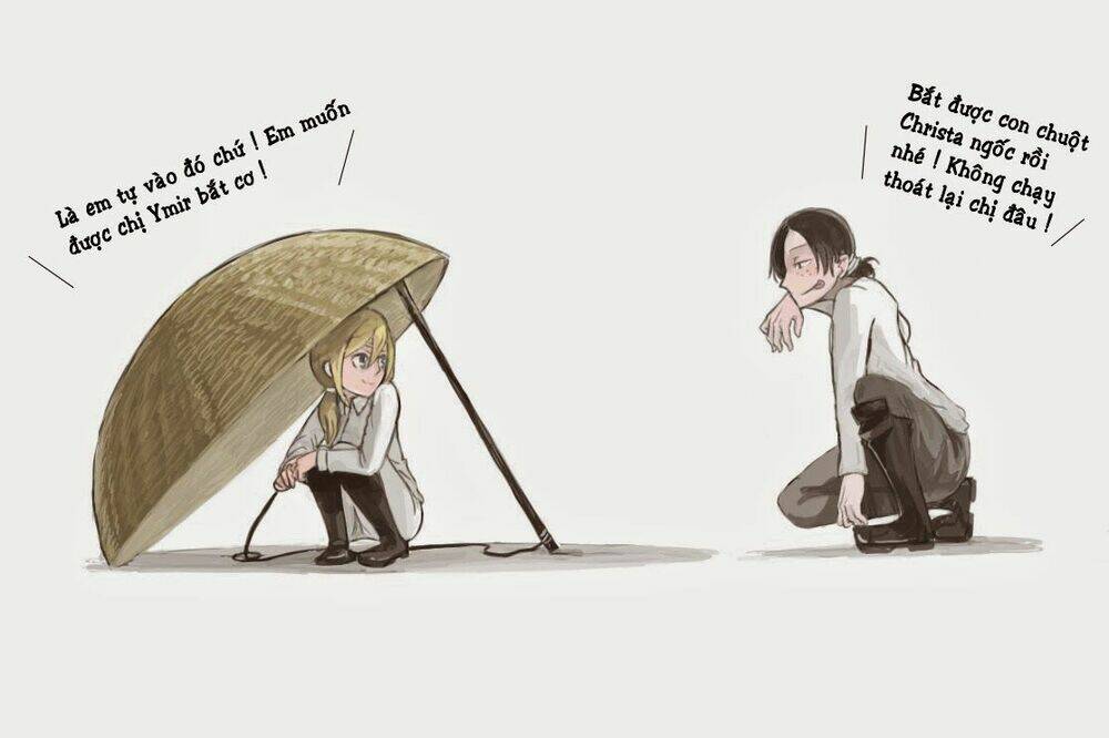 đại chiến titan - doujinshi về các cô gái chapter 24 5