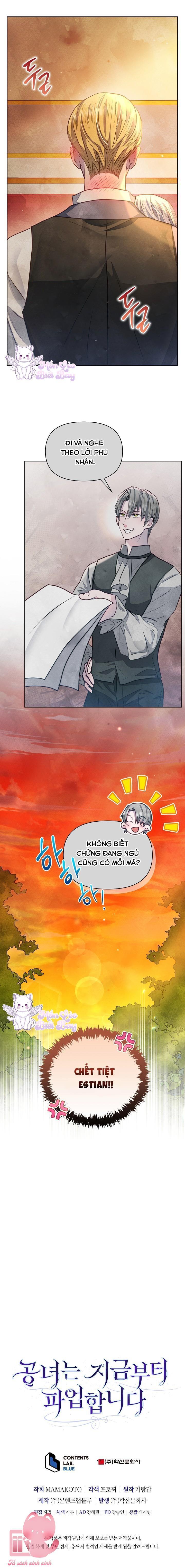 kể từ giờ, công nương sẽ đình công chapter 19 13