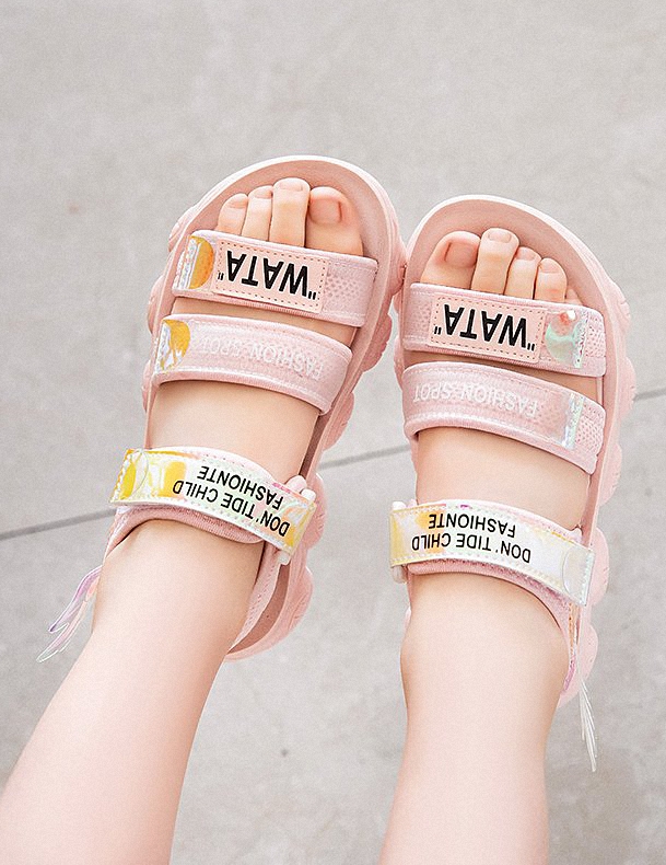 Sandal bé gái - giày đi học cho bé gái HQ059