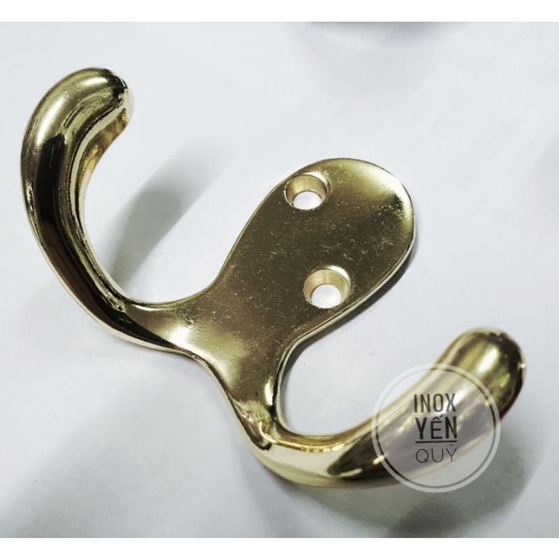 Móc treo quần áo đôi inox304