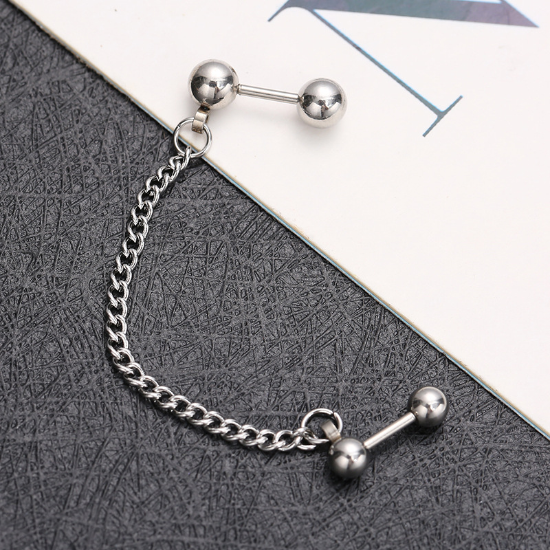 Bông tai xỏ lỗ sụn tối giản tôn thần thái