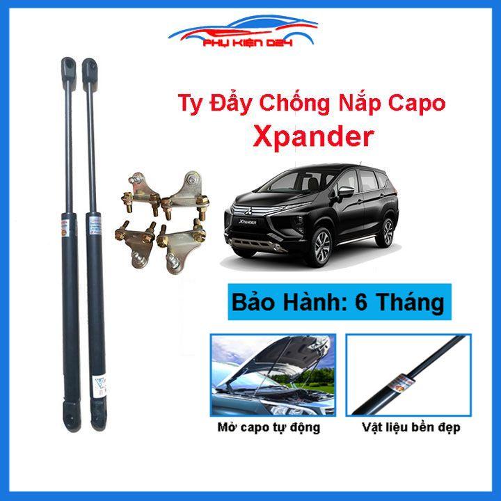 Ty thủy lực chống nắp capo Xpander 2018-2019-2020-2021 hỗ trợ mở tự động kèm phụ kiện lắp