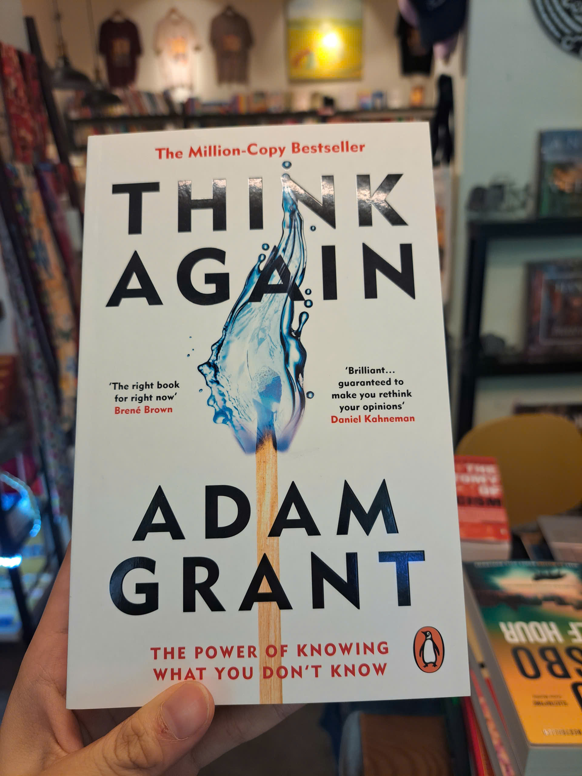Sách - Think Again by Adam Grant | Psychology / Self Help / Tâm lý học / Ngoại văn nhập khẩu UK