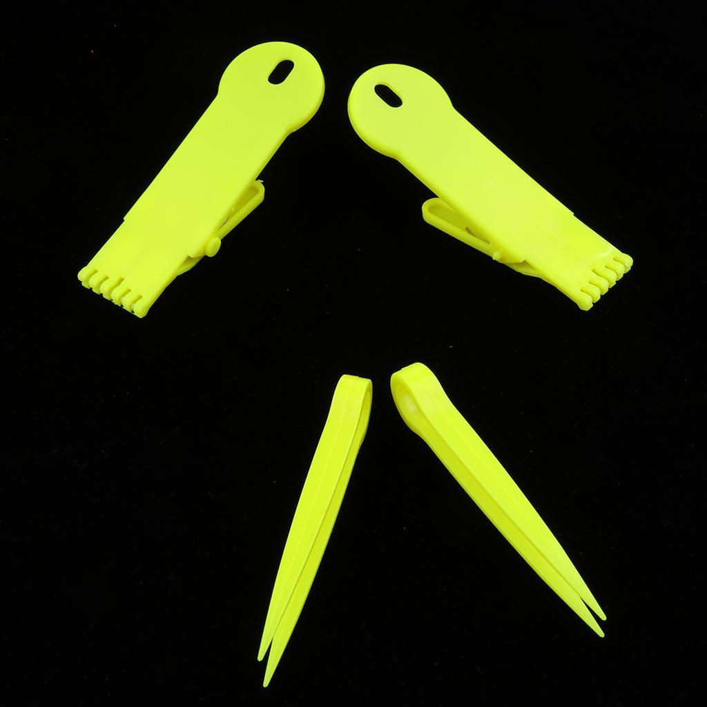 2Pcs High Quality Fishing Baits Lightweight Clip Fishing Bait Bander Tool