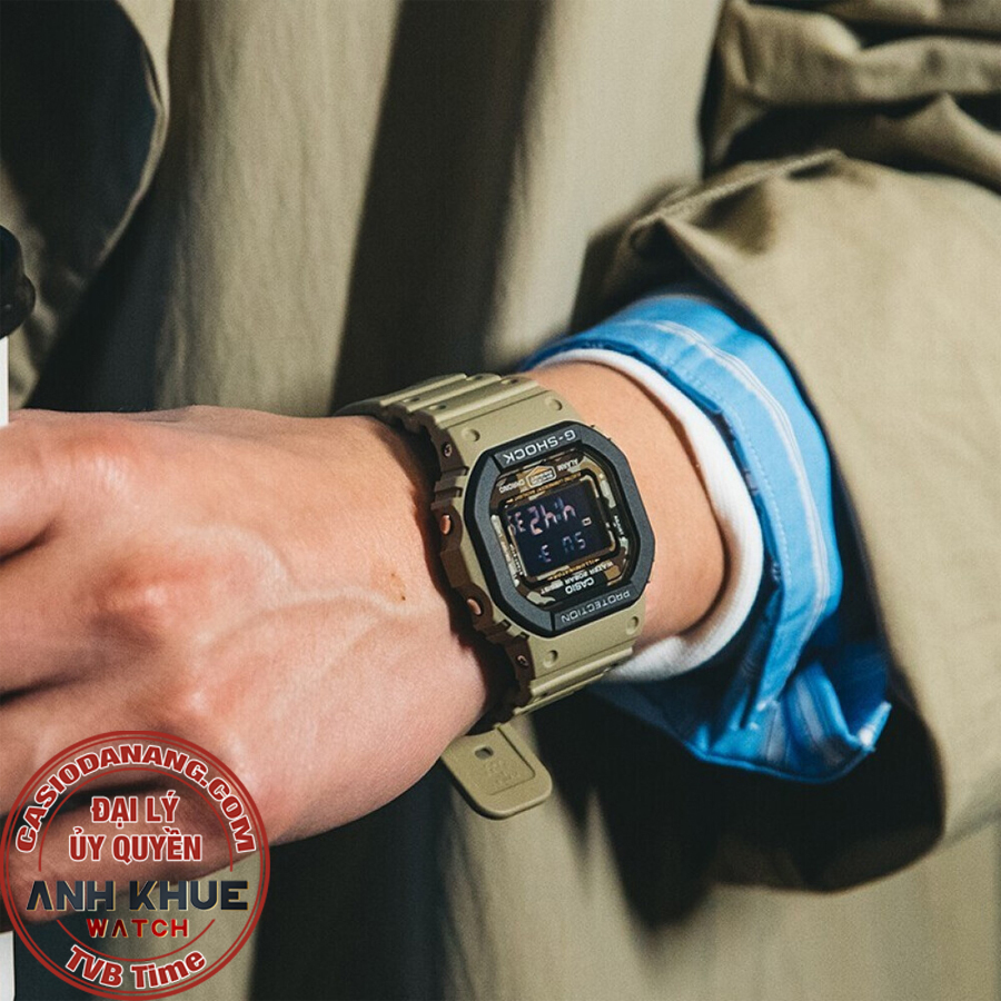 Đồng hồ nam dây vải Casio G-Shock chính hãng DW-5610SUS-5DR