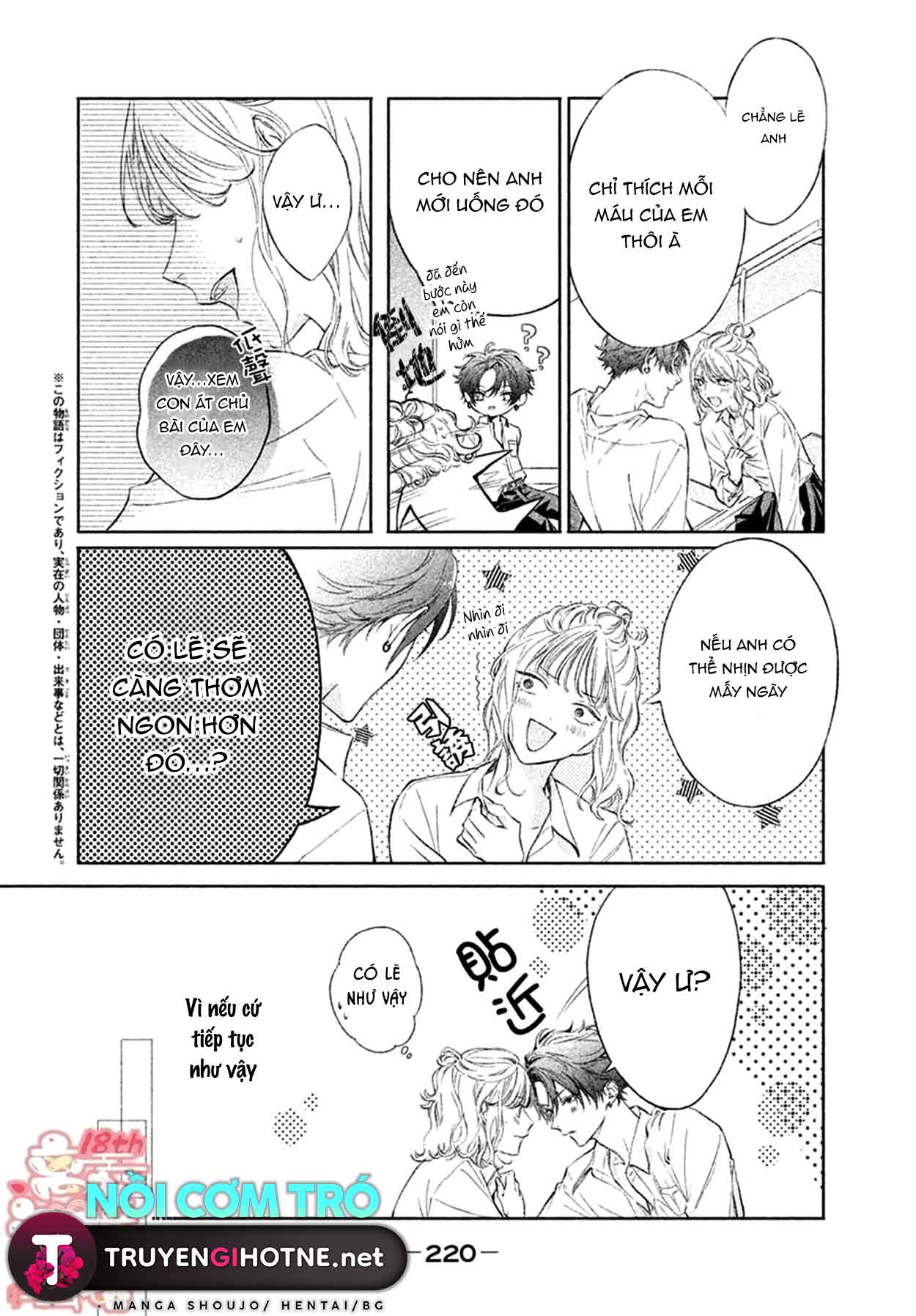 tôi không muốn chết dưới răng nanh của anh chapter 1 2