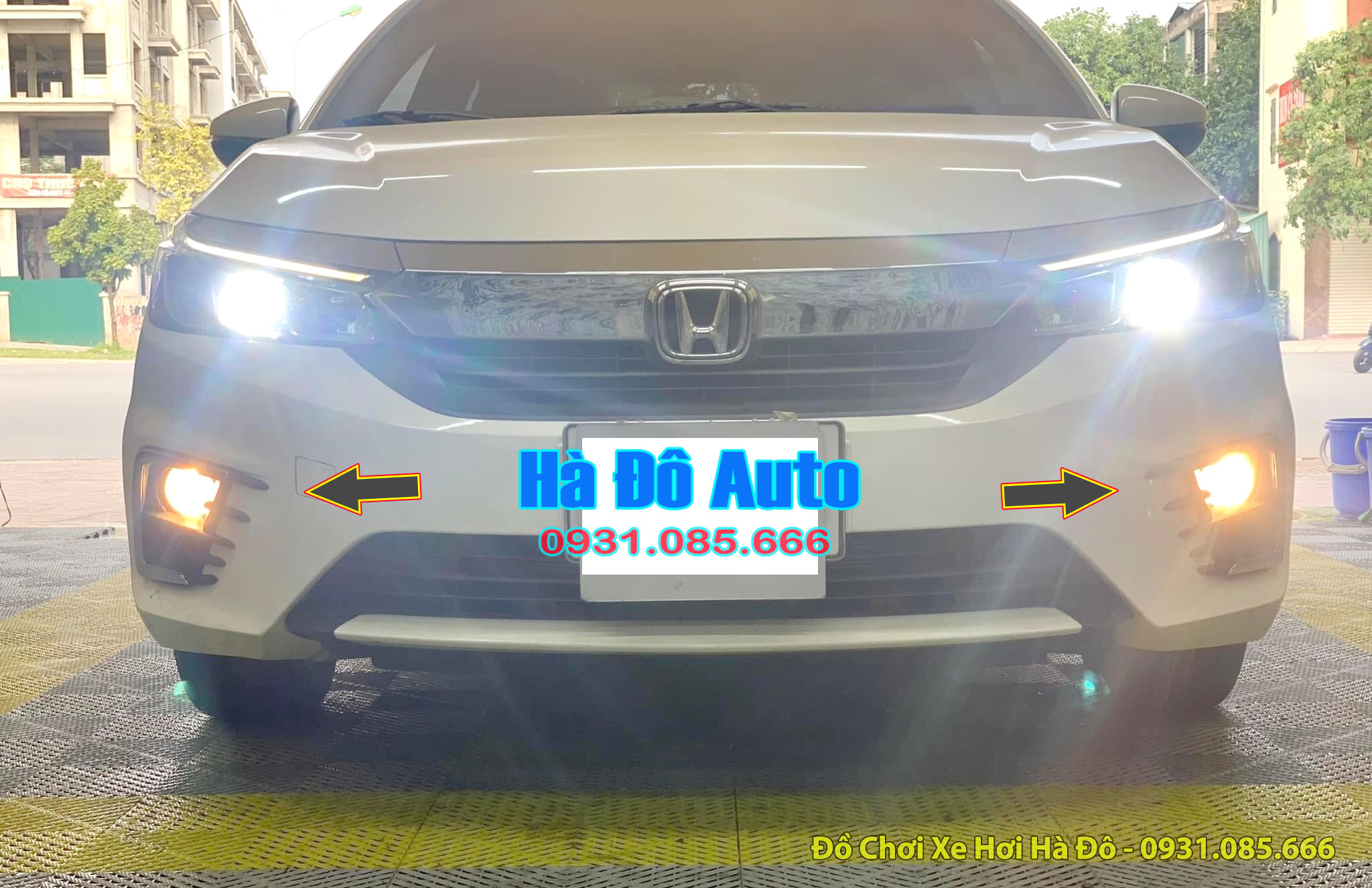 Đèn Gâm Trước Honda City 2021 2022 - Đèn Gầm Lắp Cho Bản Thiếu Honda City 2021 2022