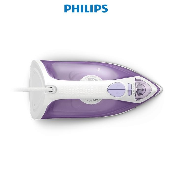 Bàn Ủi Hơi Nước Philips DST1040/30 Công Suất 2000W - Mặt Đế Chống Dính - Hàng Chính Hãng