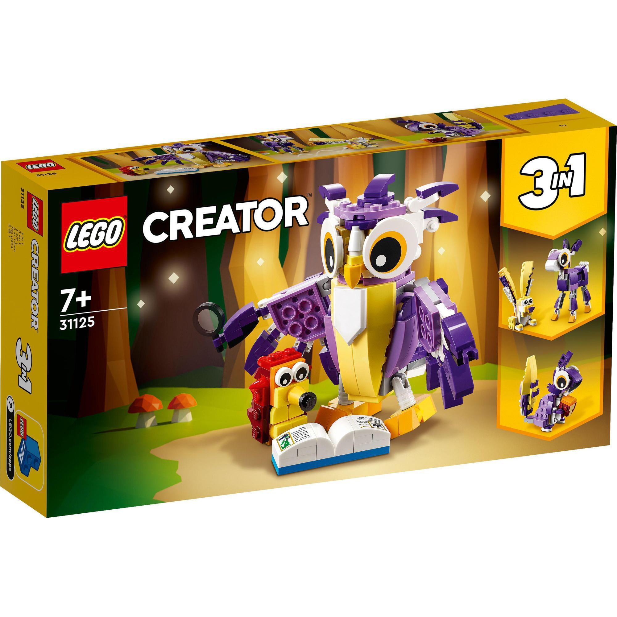 LEGO Creator 31125 Sinh vật rừng xanh (175 chi tiết)