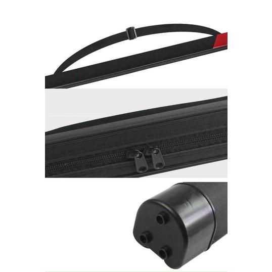 Bao đựng cần câu tay - bao đựng cần đen đỏ