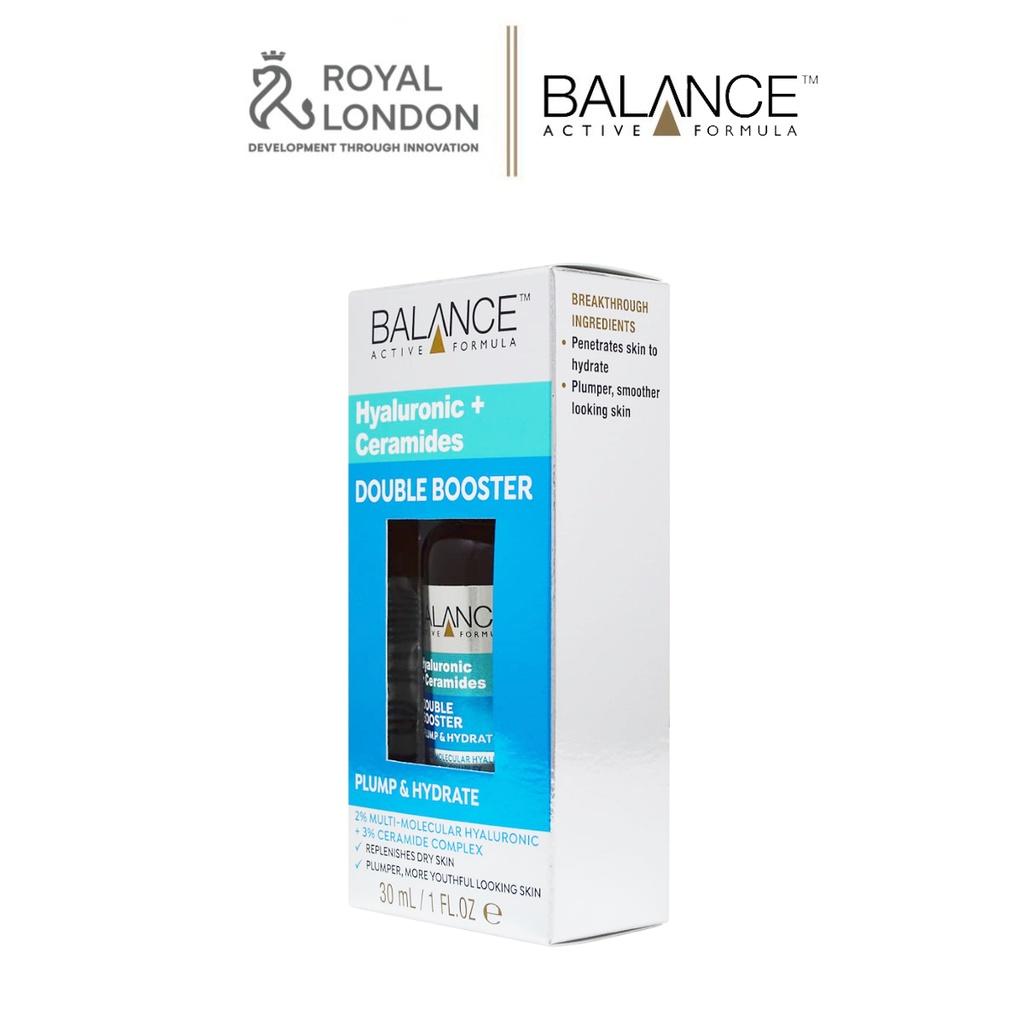 Tinh chất Balance Active Hyaluronic & Ceramides Double Booster 30ml