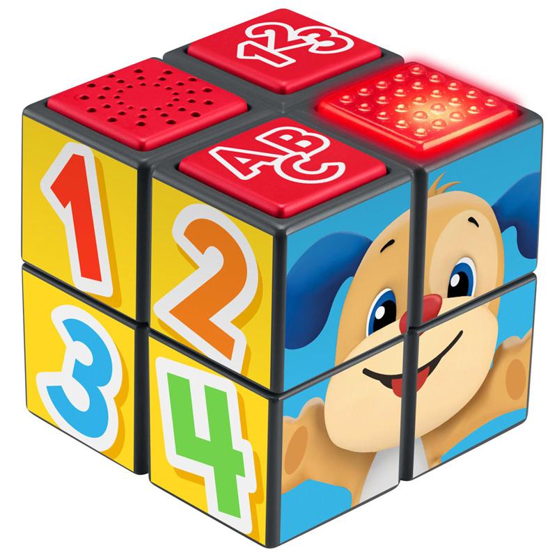 Đồ Chơi Rubik Với Nhạc Và Đèn Cho Bé - Fisher Price HJN95