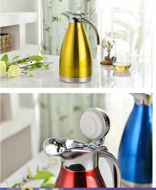 BÌNH GIỮ NHIỆT INOX SANG CHẢNH
