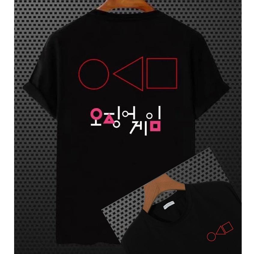 Áo thun SQUID GAME tay ngắn Be Yourself unisex size M L XL - SQUID GAME TRÒ CHƠI CON MỰC