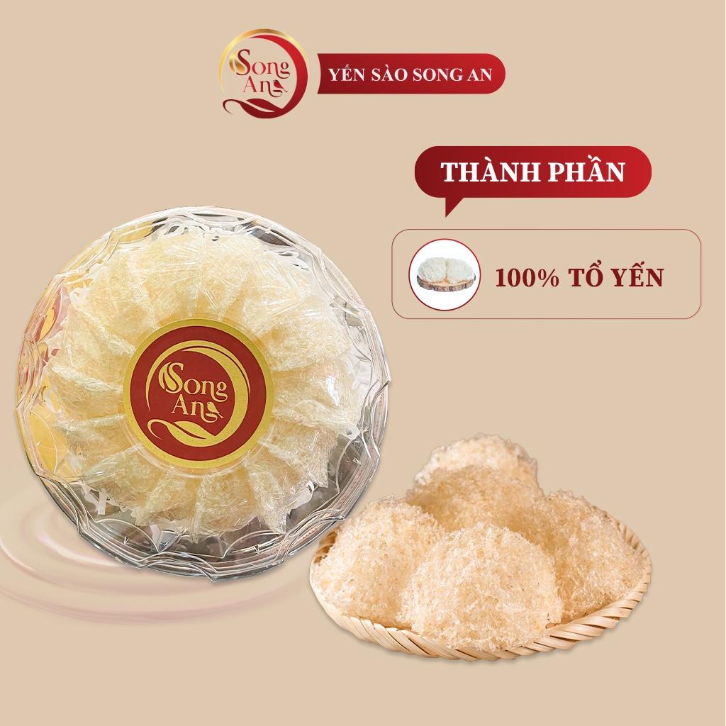 Tổ yến rối tinh chế sợi ngắn Song An Food nguyên chất 100gr