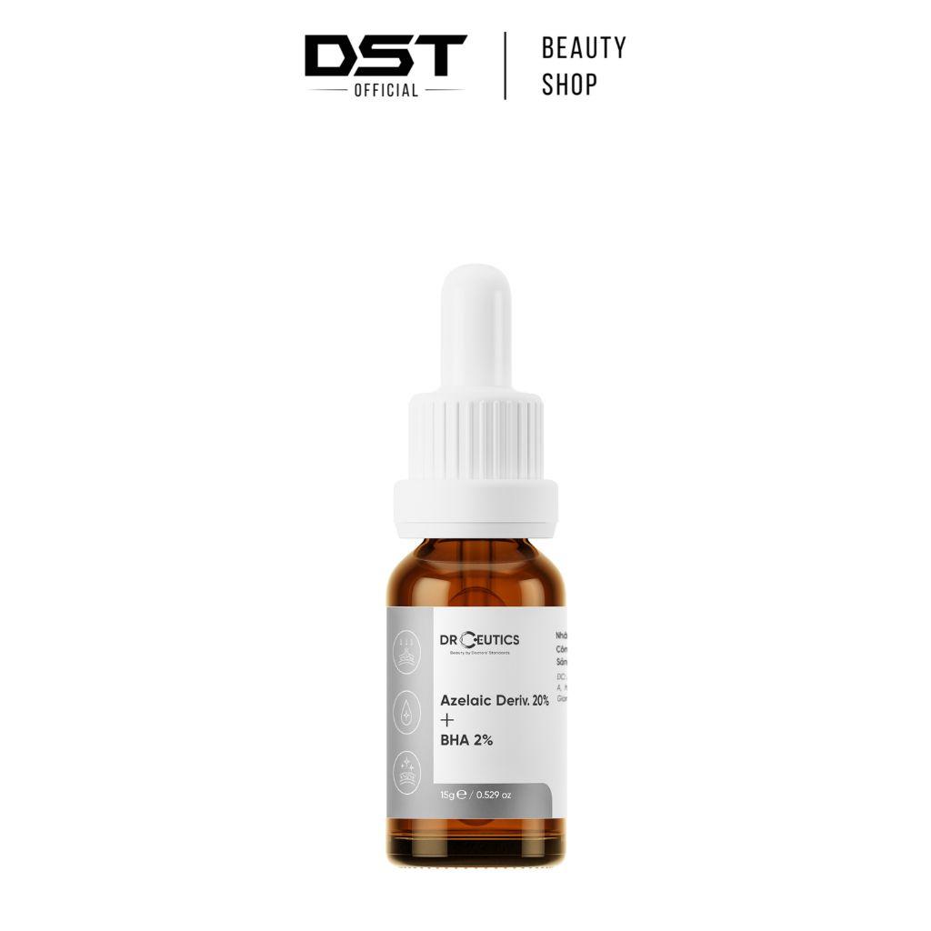 Tinh Chất Làm Giảm Mụn Mờ Thâm DrCeutics Azelaic Deriv 20% Và BHA 2%