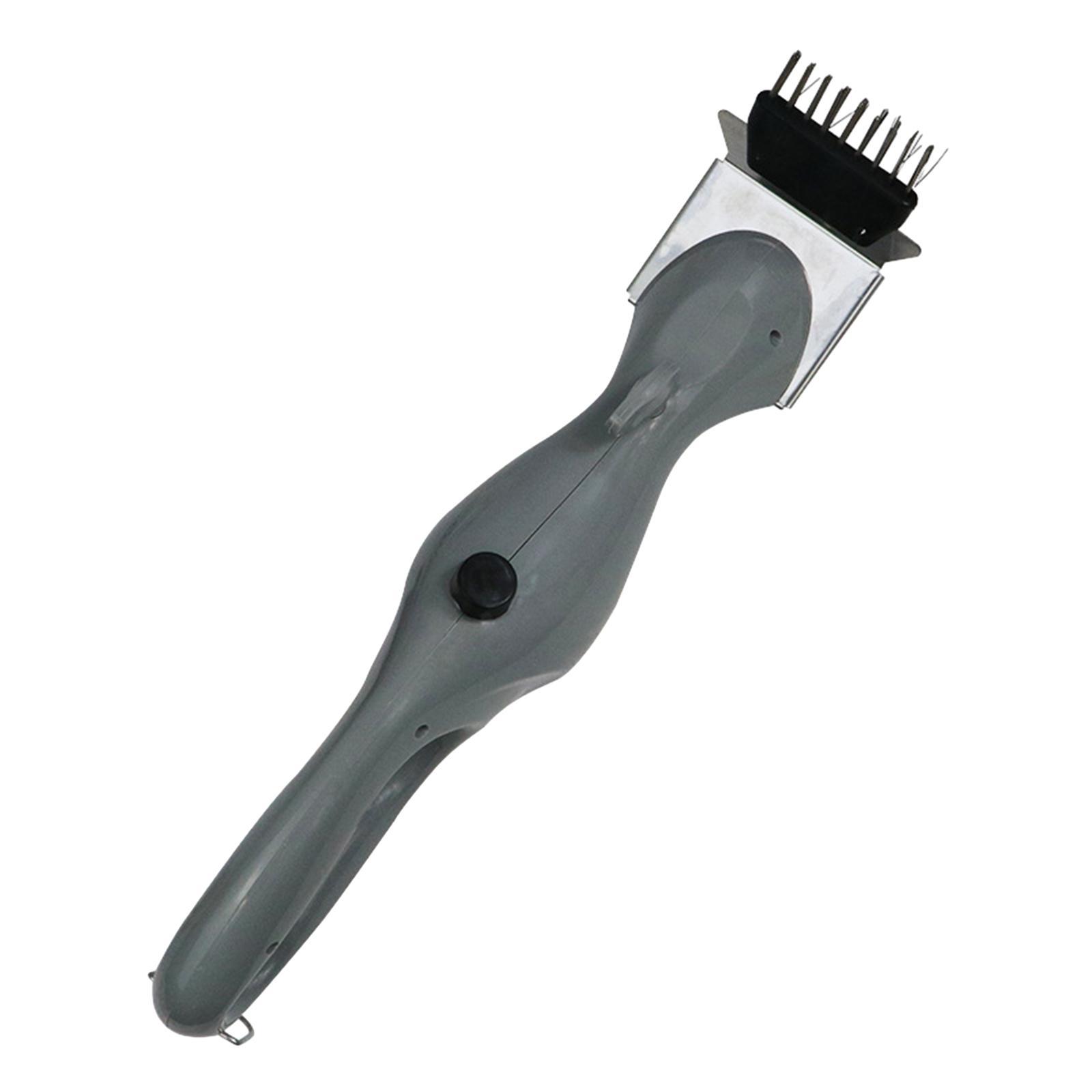 Grill Brush and Grill Cleaning Brush Heavy Duty Grill Accessories Comfortable Grip Scratch Brushes with Grilling Grate Cleaner