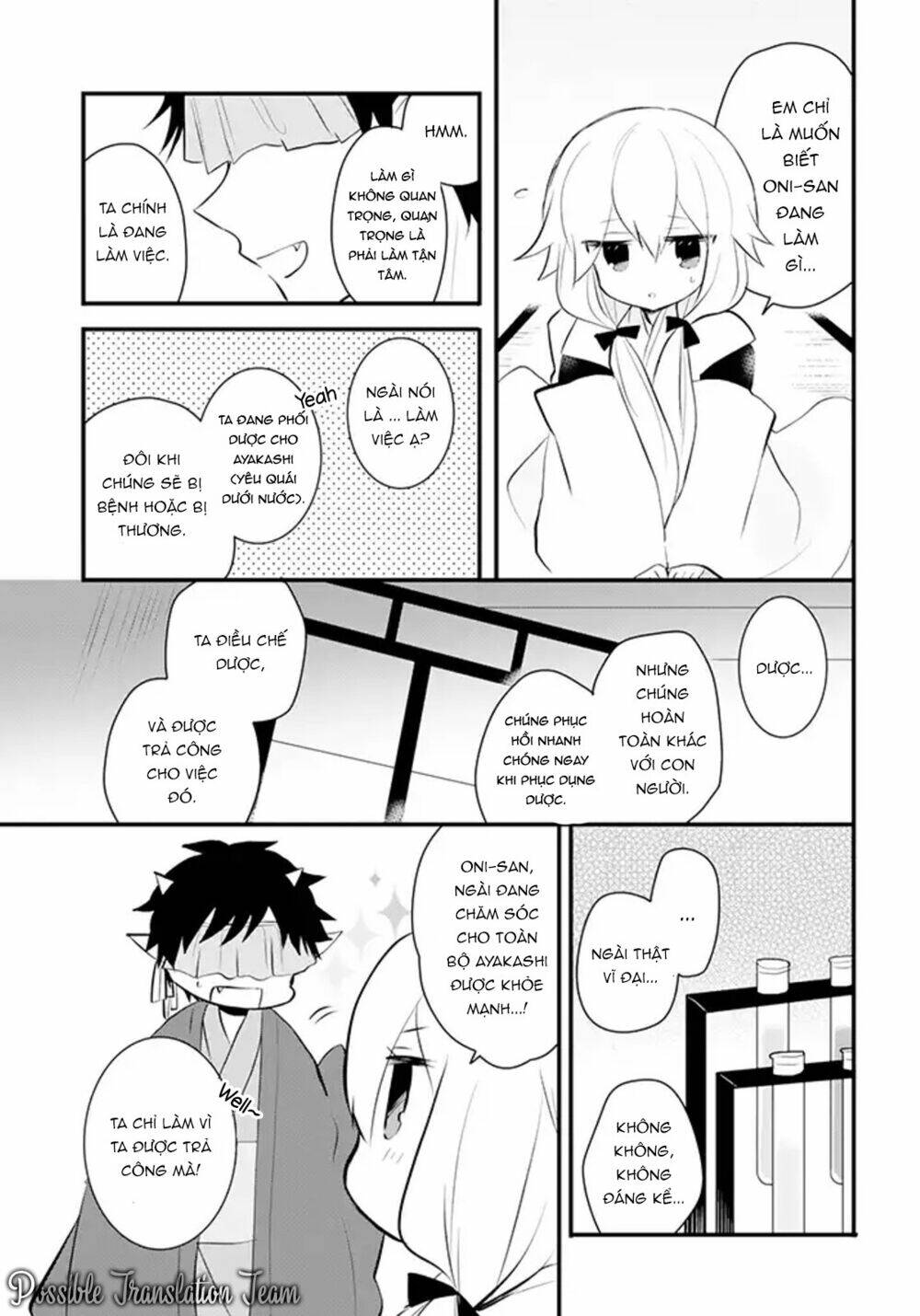 tôi đã tới chỗ của ogre-san chapter 5 4