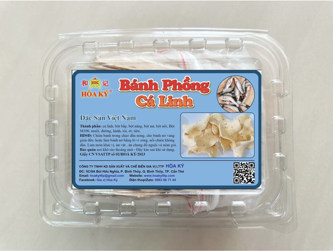 BÁNH PHỒNG CÁ LINH 1kg