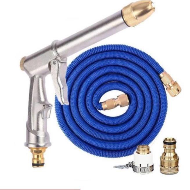 Vòi phun nước rửa xe tưới cây tăng áp thông minh giãn nở khi sử dụng 810709