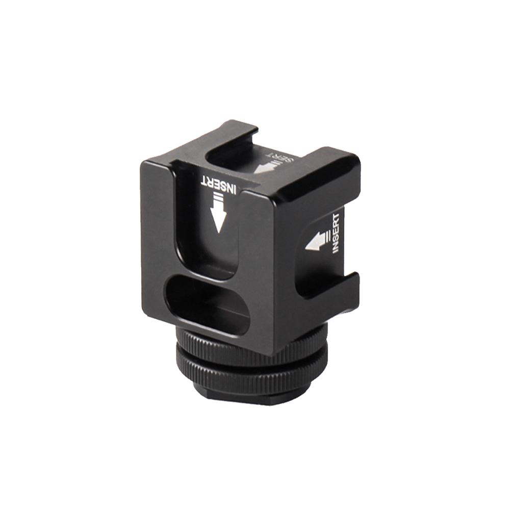 Bộ chuyển đổi giá đỡ máy ảnh bằng hợp kim nhôm đa năng với 4 giá gắn 1/4 inch