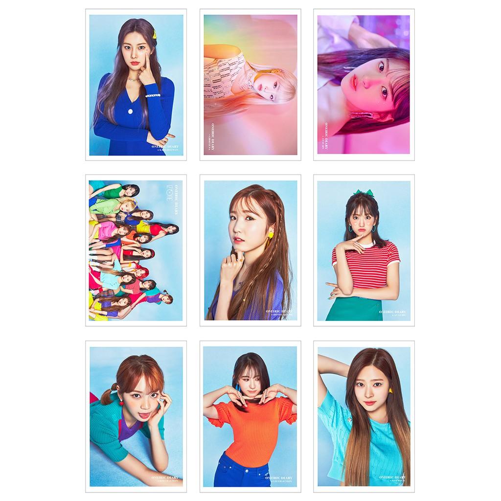 Lomo Card 63 ảnh IZ*ONE ( IZONE) - ONEIRIC DIARY