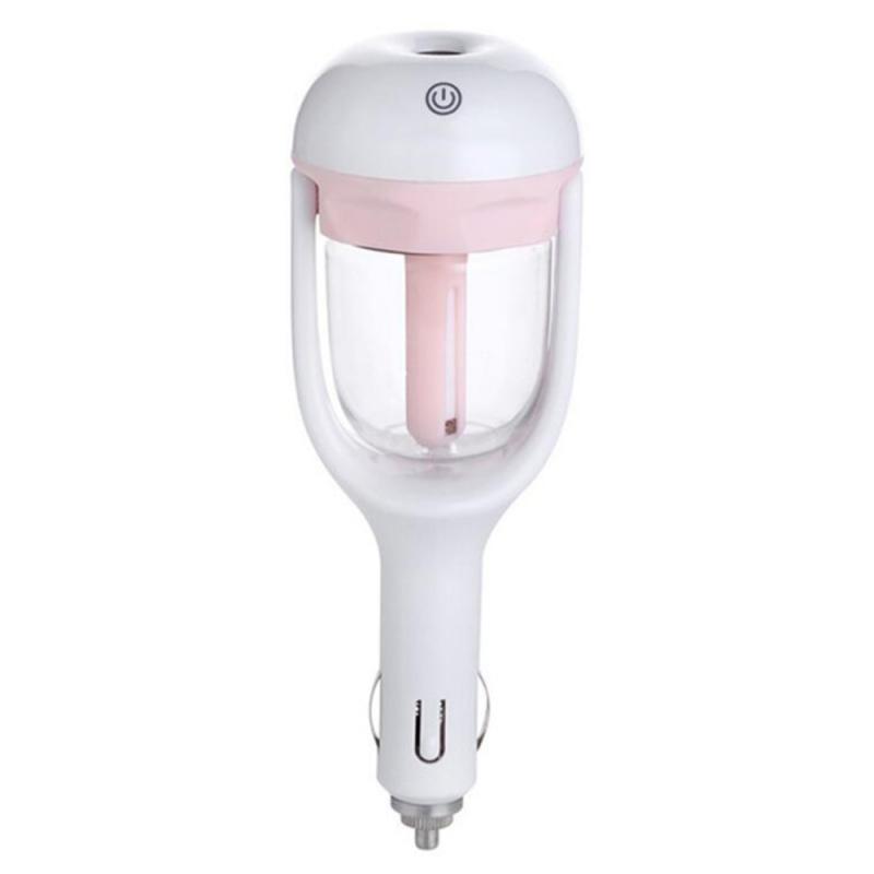 Mini 12V Xe Hơi Nước Tạo Ẩm Không Khí Máy Khuếch Tán Tinh Dầu Khuếch Tán Tinh Dầu Tạo Ẩm Trên Ô Tô Nhiều Màu Sắc Máy Tạo Độ Ẩm Phun Sương