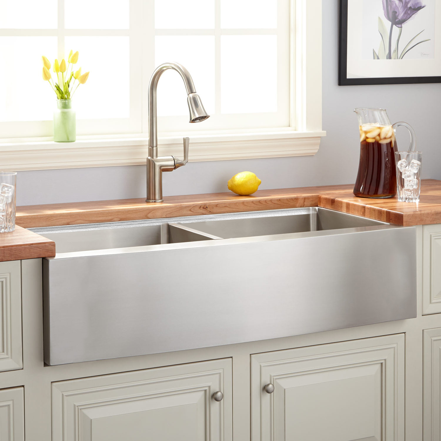 Chậu rửa chén RANOX Apron sink Cao cấp RN4499