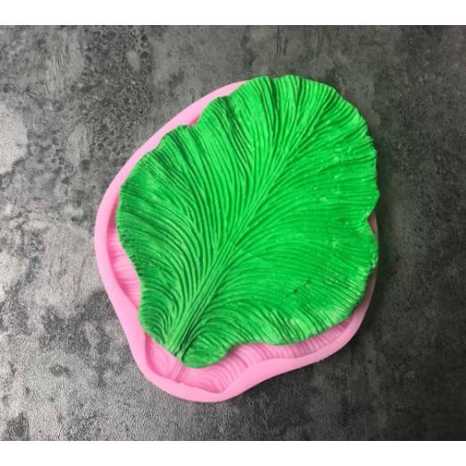 Khuôn Silicon Rau Câu 4d Lá Cây Đại Có Gờ